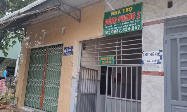 Công nhân mất việc, dãy nhà trọ lớn nhất nhì Bình Dương trống hơn nửa