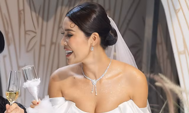 Minh Tú làm rõ việc hủy mời Hoàng Thùy đến đám cưới
