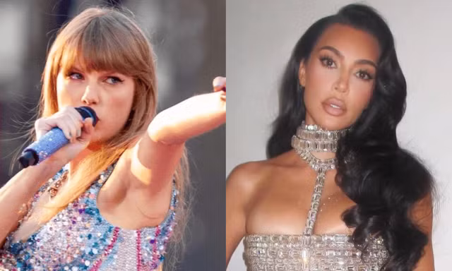 Taylor Swift cay cú Kim Kardashian suốt 10 năm