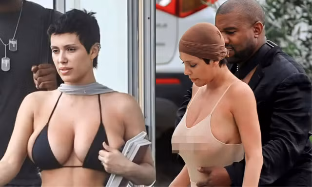 Vợ Kanye West có nguy cơ bị phạt vì mặc áo ngực ra đường