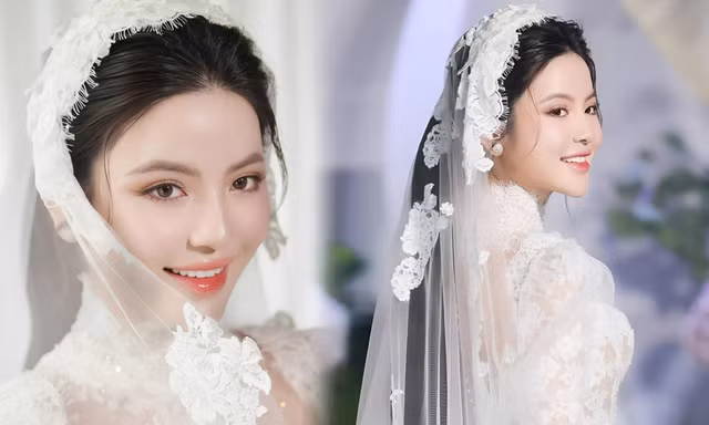 Cận nhan sắc cô dâu Chu Thanh Huyền