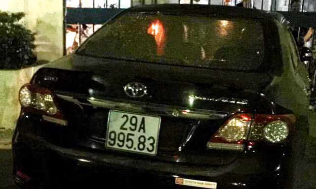 Chiếc xe gây tai nạn.