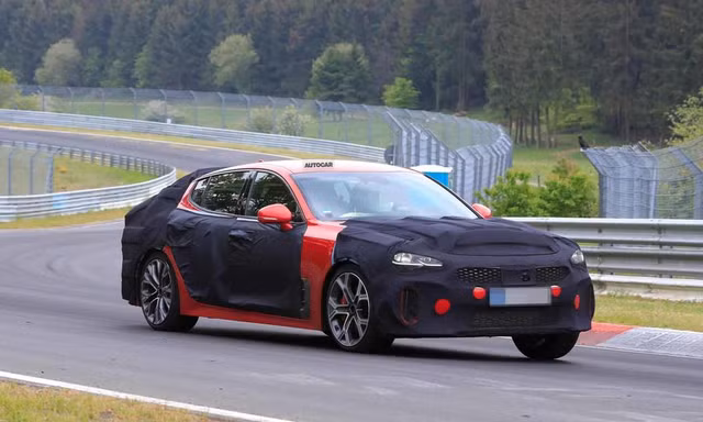 Kia Stinger thế hệ mới bắt đầu chạy thử nghiệm tại Nürburgring