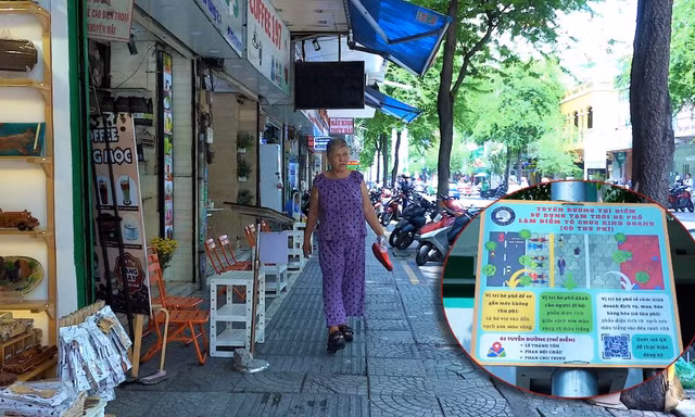 TPHCM: Thêm 41 tuyến đường ở quận 1 được cho thuê vỉa hè