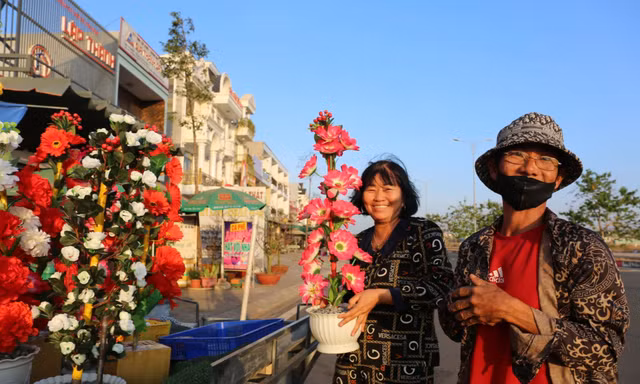 Người dân khu tái định cư sân bay Long Thành rộn ràng chuẩn bị Tết