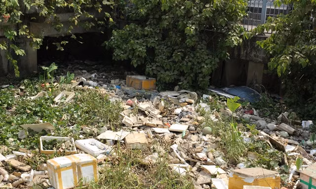 Hàng chục tấn rác thải hôi thối, dồn ứ trên kênh Nhiêu Lộc - Thị Nghè