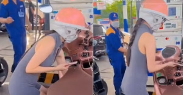 Đi đổ xăng bị quay lén, cô gái Bình Dương sốc khi clip phát tán khắp nơi