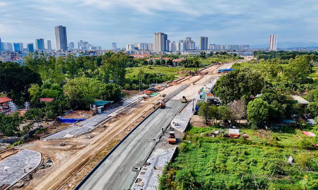 Đường Lê Quang Đạo kéo dài 'lỡ hẹn', dự kiến vận hành trong tháng 12