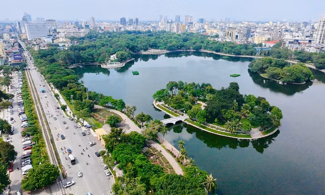 Sức sống mới trong 'lá phổi xanh' của Thủ đô