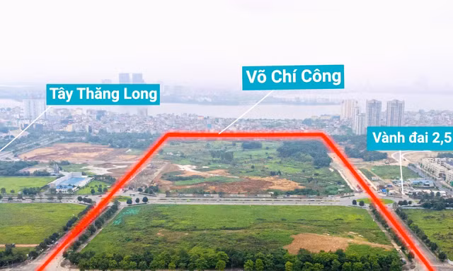 Nhìn gần 2 khu đất vừa được phê duyệt xây dựng trụ sở 36 bộ, ngành 