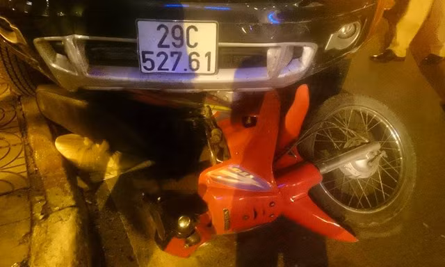 Hiện trường vụ tai nạn. Ảnh: Thanh Hà