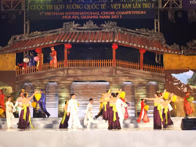 Liên hoan hợp xướng quốc tế tại Hội An	Ảnh: Trần Tuấn