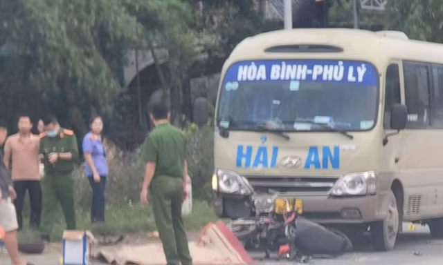Hiện trường vụ tai nạn. Ảnh: CTV.