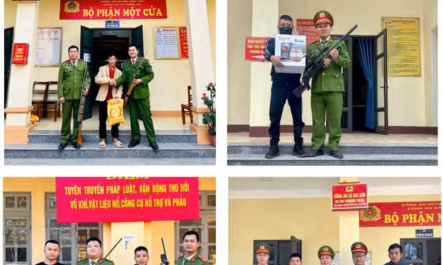 Đổi vũ khí lấy lương thực, nồi cơm điện ở Yên Bái