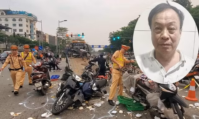 Tài xế tông 17 xe máy bị tạm giam 4 tháng