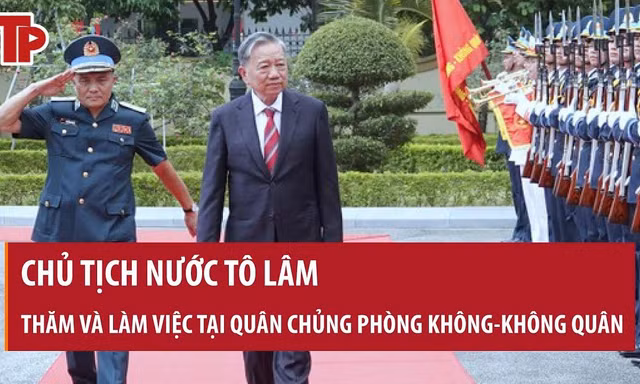 [VIDEO] Chủ tịch nước Tô Lâm thăm và làm việc tại Quân chủng Phòng không - Không quân
