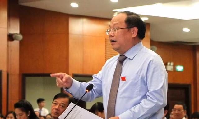 Đại biểu Tất Thành Cang, cựu Phó Bí thư Thường trực Thành ủy TPHCM