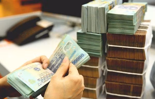 Thu từ cổ tức ngân hàng góp phần giúp thu ngân sách nội địa tăng 13% . ảnh minh hoạ 
