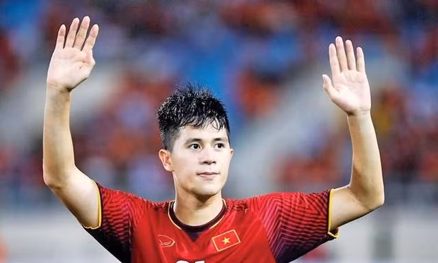 Chấn thương đầu gối khiến Đình Trọng lỡ trận đấu của Topeland Bình Định với Sài Gòn FC ở vòng 6 V-League 2022. 