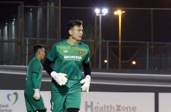 Đặng Văn Lâm trở lại đội tuyển Việt Nam ở Vòng loại thứ 3 World Cup 2022. (ảnh Anh Đoàn)