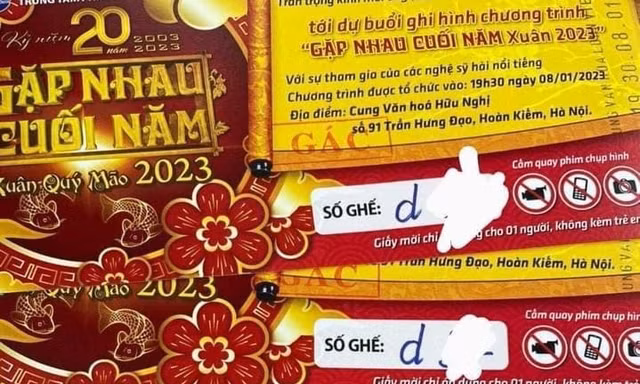 Hỗn loạn vé xem Táo Quân 2024