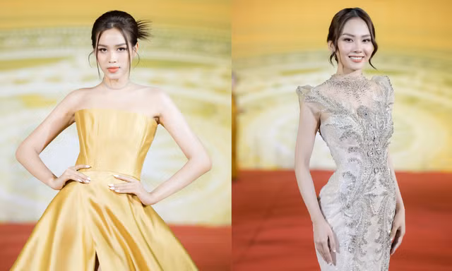 Hoa hậu Đỗ Thị Hà, Mai Phương trên thảm đỏ LHP Quốc tế Hà Nội