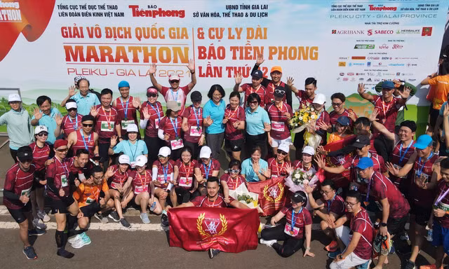 Số lượng VĐV phong trào tăng đột biến ở Tiền Phong Marathon 2021 ảnh: Mạnh Thắng