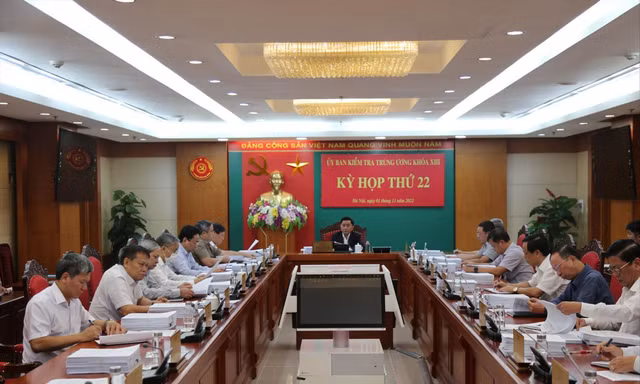 Kỳ họp thứ 22 UBKT T.Ư 