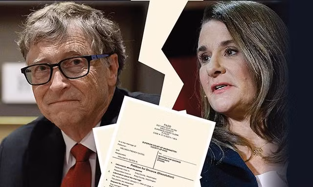 Bill Gates tụt 13 bậc trong bảng xếp hạng người giàu nếu chia tài sản với vợ