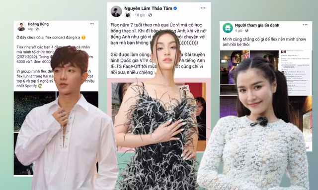 Khi sao Việt "flex": Thảo Tâm giỏi tiếng Anh từ bé, Hoàng Dũng khoe concert 6000 khán giả