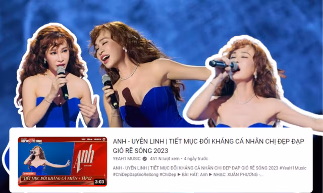 "Chiến thần viral" gọi tên "chị đẹp" Uyên Linh, cover bài nào lên top trending bài đó