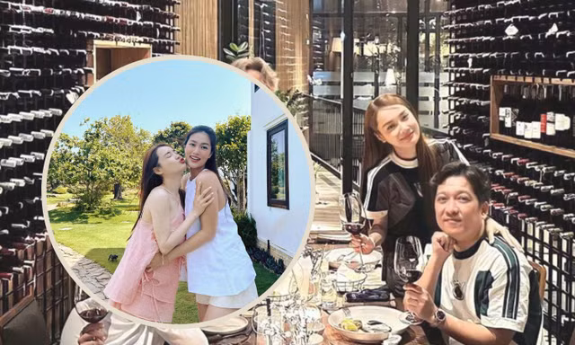 Nhã Phương hiếm hoi lộ diện khi mang thai, không ngại "đọ sắc" cùng Hoa hậu Thiên Ân