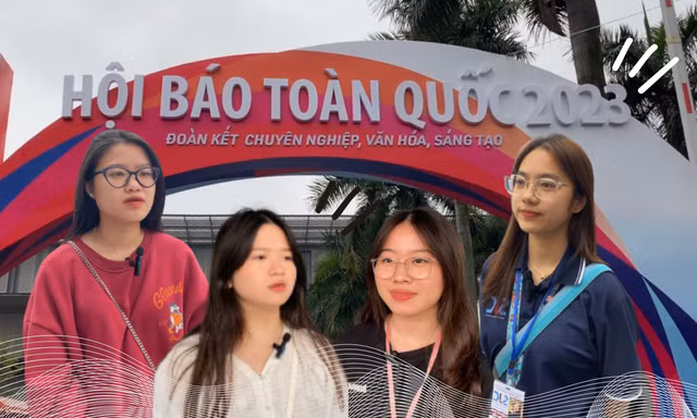 Hội báo Toàn quốc 2023: Gen Z băn khoăn về cơ hội tìm kiếm việc làm trong ngành Báo chí