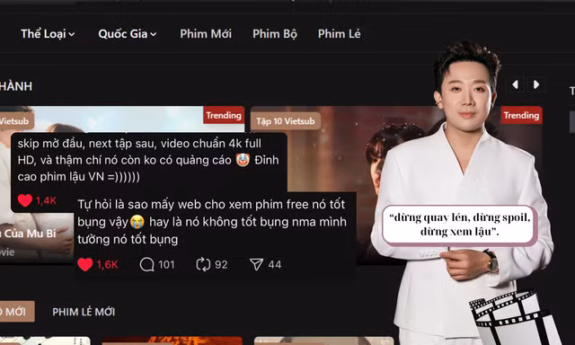 Loạt web phim lậu lên ngôi, netizen chỉ ra cái lợi chỉ là nhất thời