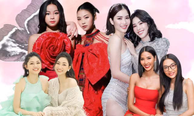 Những cặp chị em cùng đi thi Hoa hậu: Nam Anh - Nam Em sở hữu lượng fan hùng hậu
