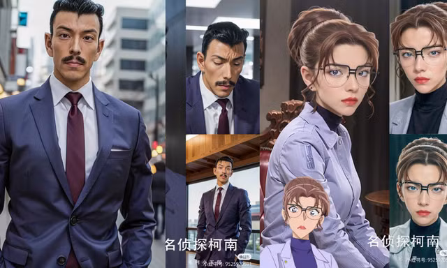 Thực hư tạo hình live-action của vợ chồng thám tử Kogoro Mouri (Thám tử lừng danh Conan)