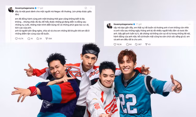 Negav tiết lộ một người anh giấu tên đang "bất ổn", netizen tin đó là Isaac
