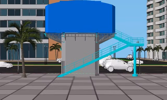 Bản thiết kế cầu vượt bộ hành "5 sao".