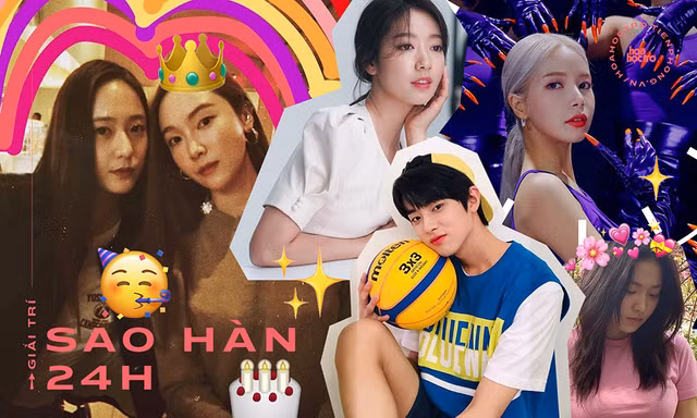Sao Hàn 24H: Krystal mừng sinh nhật Jessica, Sakura (IZ*ONE) thăng hạng nhan sắc
