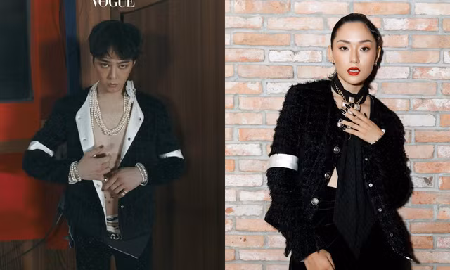 “Bạn gái màn ảnh” của Sơn Tùng M-TP đụng hàng áo Chanel với G-Dragon