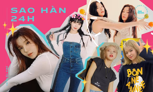 Sao Hàn 24H: Seulgi và Irene chụp hình đôi tình cảm, Solar (MAMAMOO) khoe kiểu tóc củ tỏi