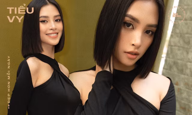 Hoa hậu Tiểu Vy cắt tóc ngắn, diện chiếc váy “quen quen” khiến netizen lại rộ lên so sánh