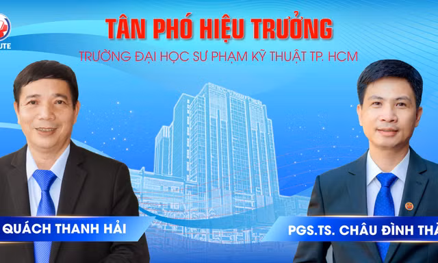Trường ĐH Sư phạm Kỹ thuật TPHCM có thêm hai phó hiệu trưởng