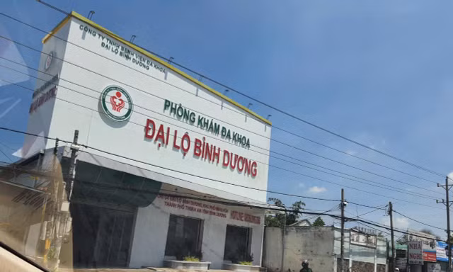 Phòng khám Đại lộ Bình Dương có nhiều sai phạm trong hoạt động