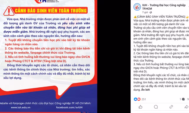 Giả danh giảng viên lừa đảo sinh viên, chiếm đoạt tài sản 