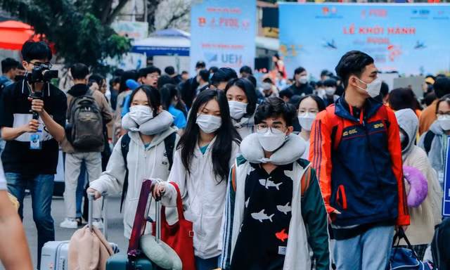 Sinh viên nhiều trường đại học nghỉ Tết Nguyên đán cả tháng