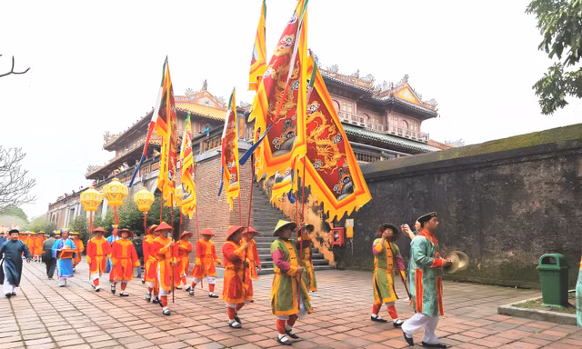 Phục dựng nghi lễ Thướng Tiêu ngày Tết thời nhà Nguyễn trong Hoàng cung Huế