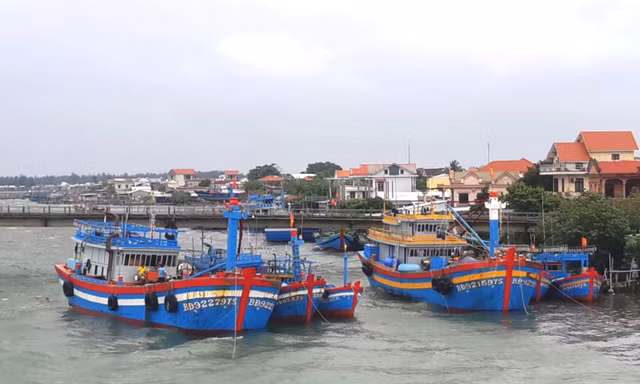 Cảnh báo gió mạnh trên biển, sóng cao đến 5 mét gây nguy hiểm cho tàu thuyền