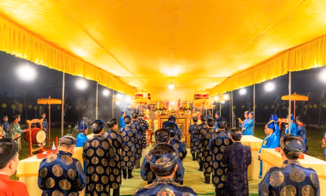 Tôn nghiêm lễ tế Xã Tắc tại Huế