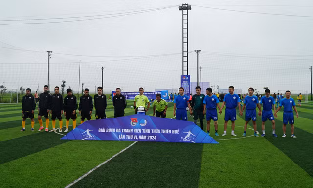Khai mạc Giải Bóng đá Thanh niên tỉnh TT-Huế lần thứ VI